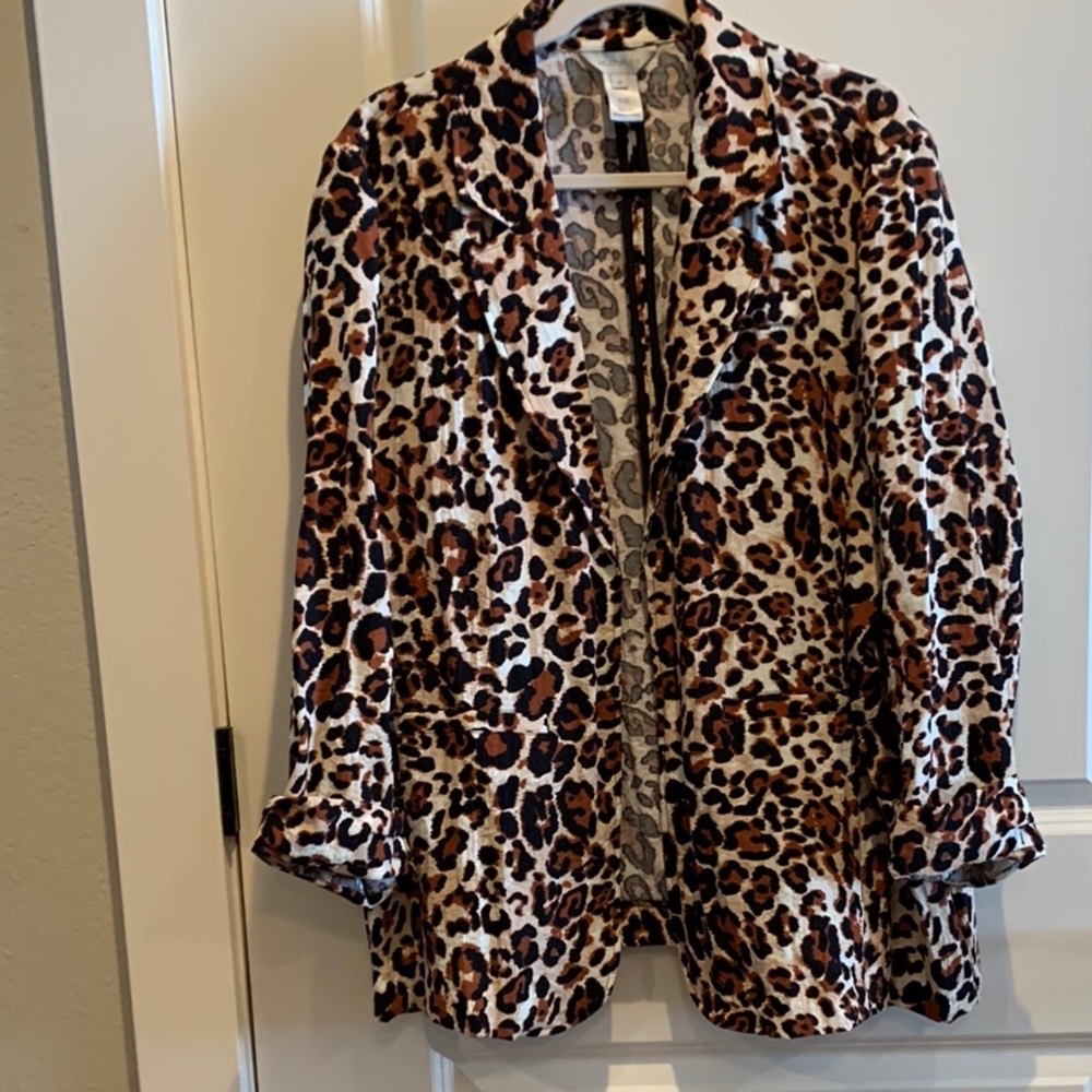 Leopard Print Women's Jacket